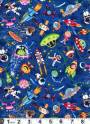 Lost in space - fun kids fabric.